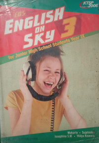 Image of English on Sky 3 for Junior High School Students Year IX