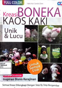 Image of Kreasi Boneka Kaos Kaki Unik & Lucu