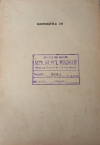 Image of MATEMATIKA 3A