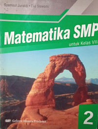 Image of Matematika SMP 2 untuk Kelas VIII